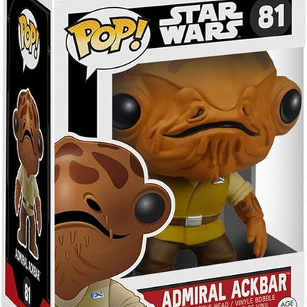 Funko POP Star Wars: Episode 7 - Admiral Ackbar Action Figure