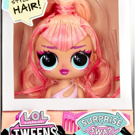 L.O.L. Surprise! Tweens Surprise Swap Styling Heads Including Fabulous Hair Accessories and Gorgeous Hair – Great Gift for Kids Ages 4+ (Assorted items)