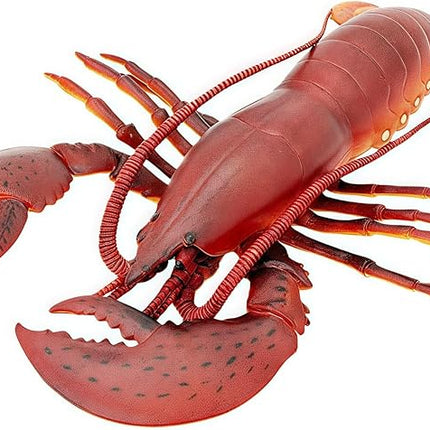Gemini&Genius Marine Animal Toys, Giant Lobster Action Figure, Soft Plastic Lobster Toys, Wildlife Toys, Great Boys Girls Toys, Good Birthday Gift for Kids