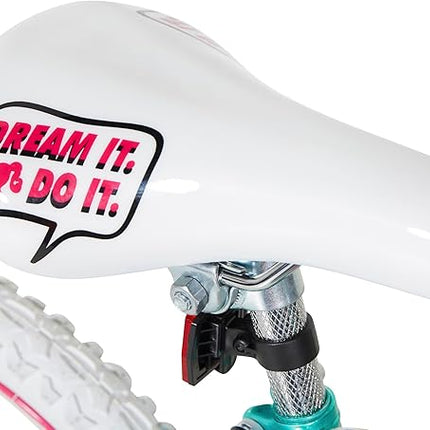 Dynacraft Barbie 12-18 Inch Girls BMX Bike for Age 3-9 Years - Fun and Stylish Design, Sturdy and Durable, Perfect for Kids Learning to Ride, Easy to Assemble, Ideal for Young Riders