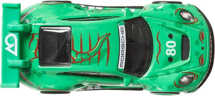 Hot Wheels Premium Car Culture Collectible Toy Car, 1:64 Scale Die-Cast Porsche 911 GT3 R, Race Day Vehicle with Real Riders Tires