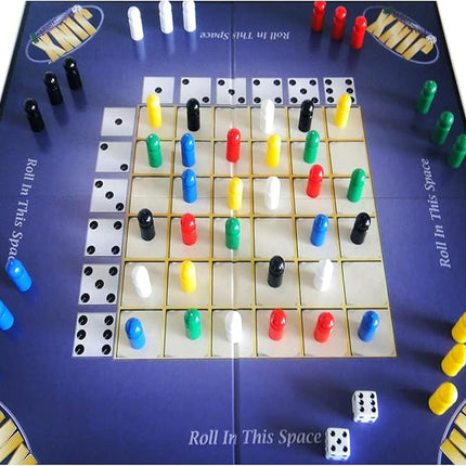 Jinx - Fast and Fun Board Game of Chance Where The Luck of The Roll Determines Your Fate - Game Night Fun for Family & Adults