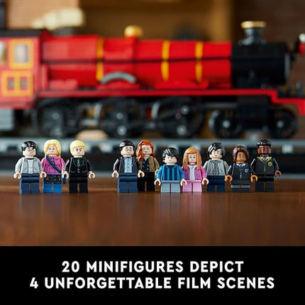 LEGO Harry Potter Hogwarts Express – Collectors' Edition 76405, Iconic Replica Model Steam Train from The Films, Collectible Memorabilia Set for Adults