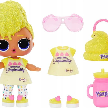 L.O.L. Surprise! LOL Surprise Loves Mini Sweets Peeps - Tough Chick with Collectible Doll, 7 Surprises, Spring Theme, Peeps Limited Edition Doll- Great Gift for Girls Age 4+