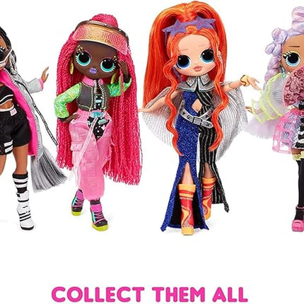 L.O.L. Surprise! OMG Dance Dance Dance Virtuelle Fashion Doll with 15 Surprises Including Magic Black Light, Shoes, Hair Brush Doll Stand and TV Package-Great Gift for Girls Ages 4+ Who Love to Dance