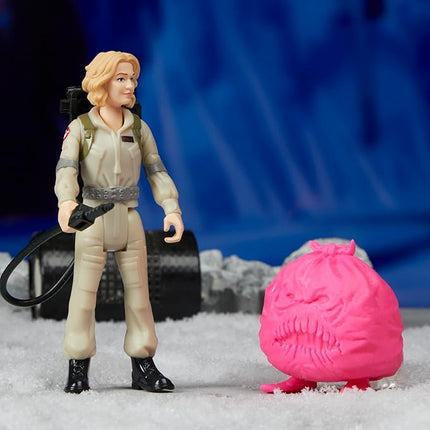 Ghostbusters Fright Features Callie Spengler Action Figure with Ecto-Stretch Tech Possessor Ghost Toy Accessory, Toys for Kids Ages 4+