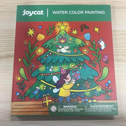JoyCat Paint with Water Coloring Books for Toddlers, Watercolor Painting Sets for Kids Ages 3-5 4-8, Arts and Crafts Drawing Activities Toy Birthday Gift for Boys Girls (Christmas)