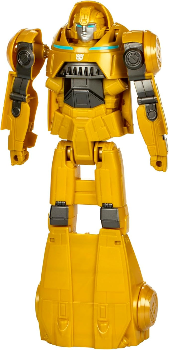 Transformers One Mega Changer Bumblebee (B-127) 11-Inch Robot Action Figure, Interactive Toys for Boys and Girls Ages 6 and Up