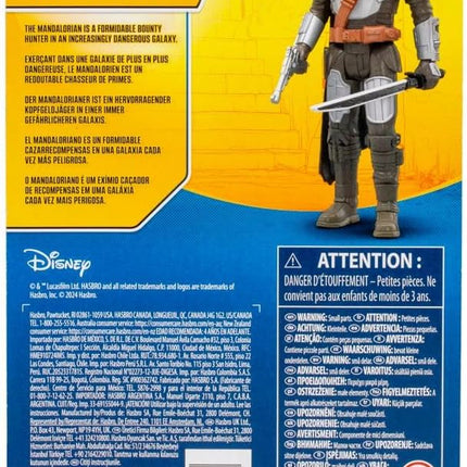 STAR WARS Epic Hero Series The Mandalorian 4-Inch Action Figure & 2 Accessories, Toys for 4 Year Old Boys and Girls