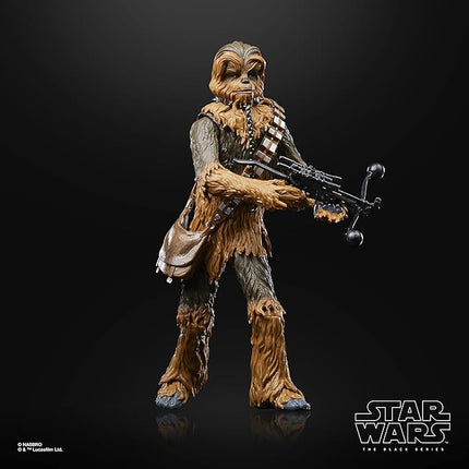 STAR WARS The Black Series Chewbacca, Return of The Jedi 40th Anniversary 6-Inch Collectible Action Figures, Ages 4 and Up