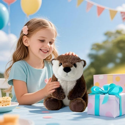 Otter Stuffed Animal – Cute Otter Plush Toy for Kids & Adults – Birthday Surprise & Room Decor –A Cuddly Companion for Everyday hugs and Bedtime