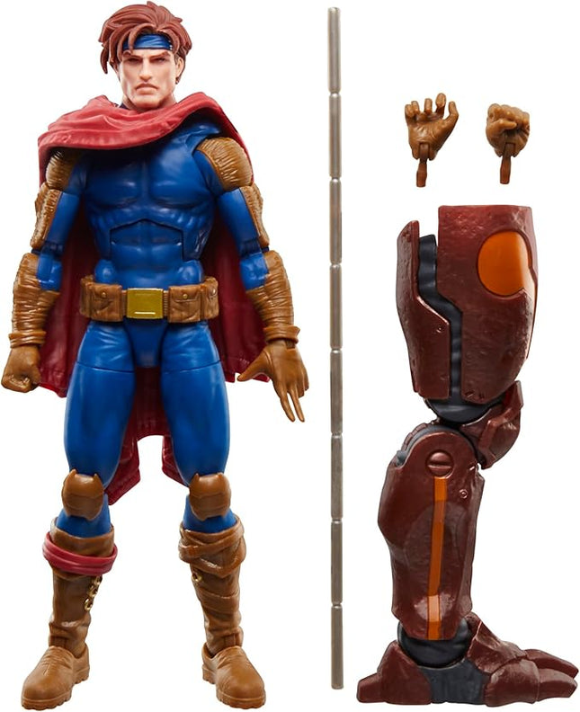 Marvel Legends Series Gambit, X-Men Comics Collectible 6-Inch Scale Action Figure
