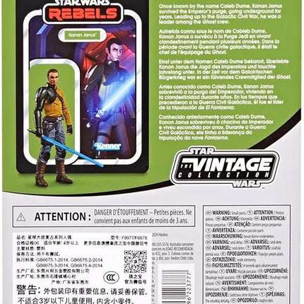 STAR WARS The Vintage Collection Kanan Jarrus, Rebels 3.75-Inch Collectible Action Figure