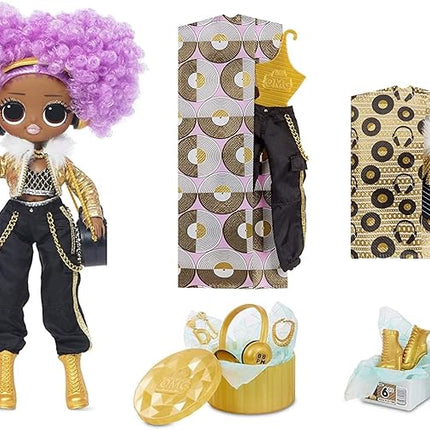 L.O.L. Surprise! LOL Surprise OMG 24K D.J. Fashion Doll with 20 Surprises
