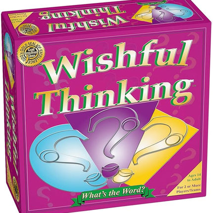 Wishful Thinking - Players Think Fast to Solve The Mystery Words in Time - Great for All Ages at Adult and Family Game Night