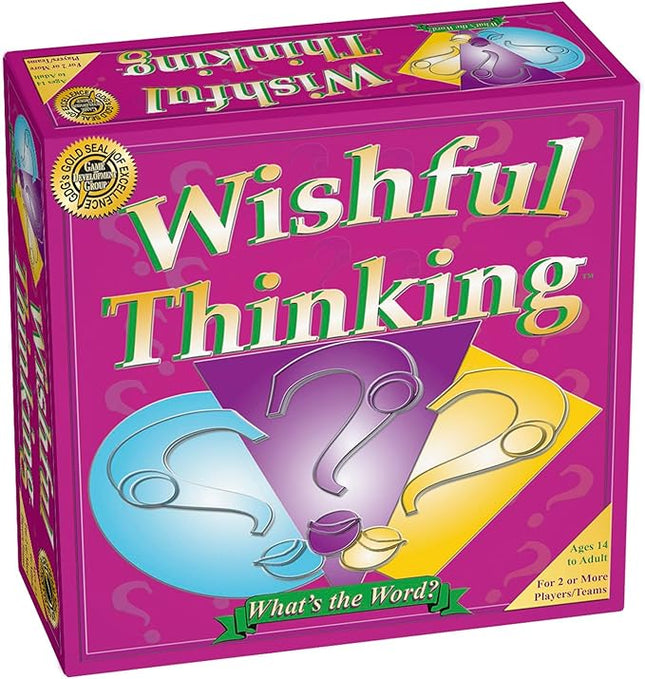 Wishful Thinking - Players Think Fast to Solve The Mystery Words in Time - Great for All Ages at Adult and Family Game Night