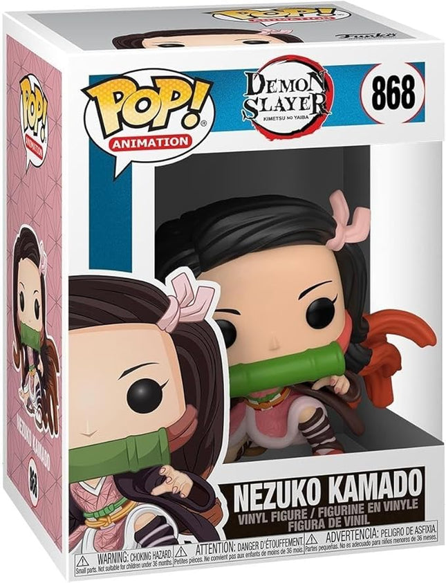 Funko Pop Animation: Demon Slayer - Nezuko Kamado - Collectable Vinyl Figure - Gift Idea - Official Merchandise - Toys for Kids & Adults - Anime Fans - Model Figure for Collectors and Display