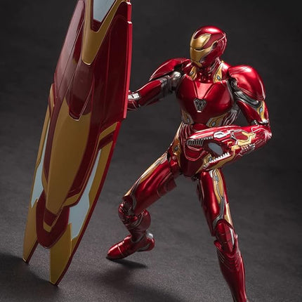 OVONNI 7 Inch MK50Ironman(Deluxe Version) Collectible Action Figure,All Joints Movable,Multi Weapon Accessories