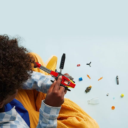 LEGO City Fire Rescue Helicopter Building Toy - Pretend Play & Learning Toys for Kids - 5 Year Old Boy & Girl Birthday Gift - with Firefighter Minifigure - 60411