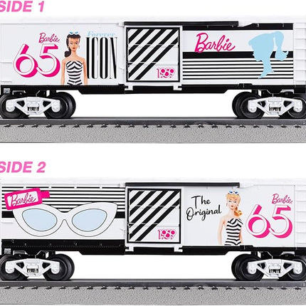 Lionel Mattel Barbie 65th Anniversary 1959 O Gauge Model Train Boxcar