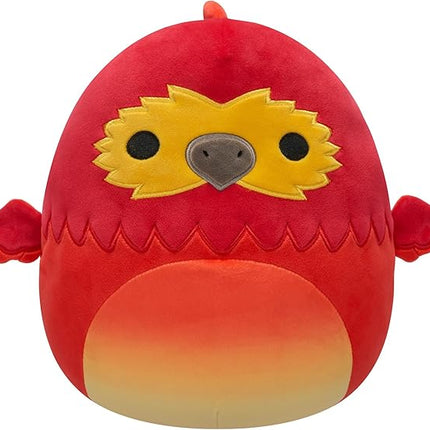 Squishmallows Original “Harry Potter” 10-Inch Fawkes Plush - Ultrasoft Official Jazwares Plush (Medium-Sized)
