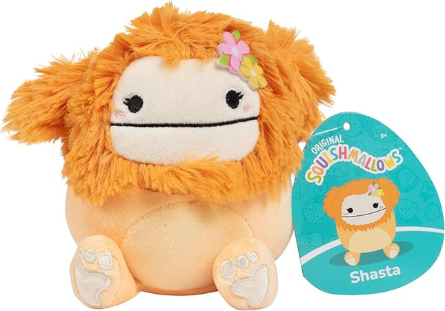 Squishmallows Original 5-Inch Shasta The Bigfoot - Official Jazwares Plush - Collectible Soft & Squishy Mini Basket Stuffer Stuffed Animal Toy - Add to Your Squad - Gift for Kids, Girls & Boys