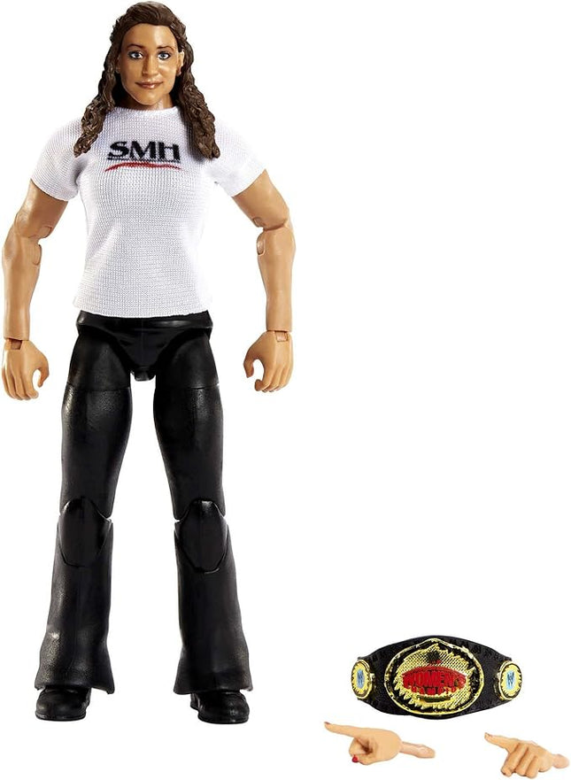 Mattel WWE Elite Collection Action Figure & Accessories, Series #94 Stephanie McMahon 6-inch Collectible with 25 Articulation Points & Swappable Hands