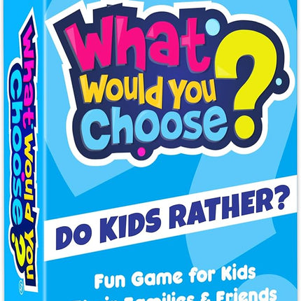 QUOKKA Board Game for 8-12 Year Olds - Original Edition - Family Card Game for Kids Ages 5-8 - What Would You Choose | Do Kids Rather? | Pick Your Answer | Get to Know You - Fun Game Night for Kid