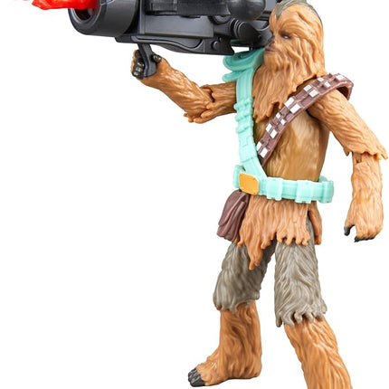 STAR WARS Epic World of Action Chewbacca 4-Inch Deluxe Action Figure & 4 Accessories, Toys for Boys & Girls Ages 4+