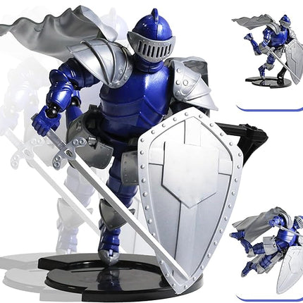 Medieval Knight T13 Action Figure Movable Dummy Robot Warrior Multi-Jointed Titan 13 Collectible Figure for Kids and Collectors