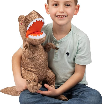 Jurassic World Dominion Rexy T-Rex Bedding Super Soft Plush Cuddle Pillow Buddy, One Size, By Franco Kids