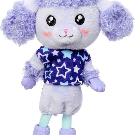 Barbie Cutie Reveal Chelsea Doll & Accessories, Poodle Costume & 6 Surprises Including Color Change, Cozy Cute Tees Series