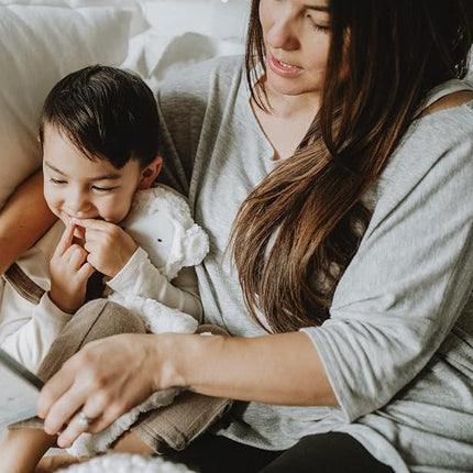 Slumberkins Yeti Snuggler & 2 Board Books Complete Set Bundle | Promotes Mindfulness & Emotional Regulation | Social Emotional Development (Yeti Snuggler Plush + 2 Board Books)
