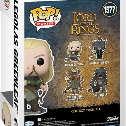 Funko POP! Movies: Lord of The Rings - Legolas - Collectable Vinyl Figure - Gift Idea - Official Merchandise - for Kids & Adults - Movies Fans - Model Figure for Collectors and Display