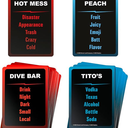 Hasbro Gaming Taboo Uncensored Board Game for Adults Only | Ages 17+ | 4+ Players | 20 Mins. Avg. | Hilarious NSFW Party Games for Adults
