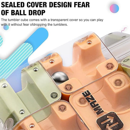 Large 3D Labyrinth Cube Puzzle - Engaging Brain Teaser Toy, 3D Maze Cube, Brain Training Puzzle, Improve Spatial Recognition and Cultivate Logical Thinking