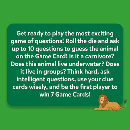 Skillmatics Guess in 10 Animals Megapack, Perfect for Boys, Girls, Kids, Teens, Adults Who Love Animal Card Games, Trivia, Travel Games, Gifts for Ages 6, 7, 8, 9, 10, and Up