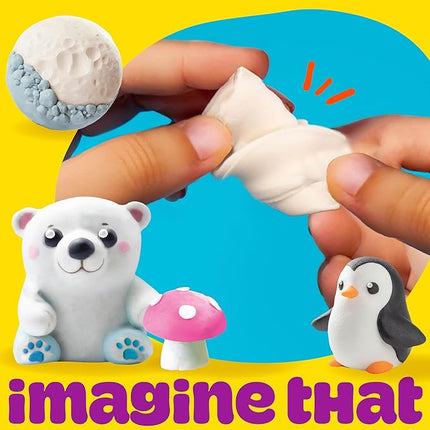 Play-Doh Brand Air-Dry Clay Bucket, Paintable White Modeling Clay, Arts & Crafts Gift, Craft Supplies, Sculpting and Molding Clay for Kids