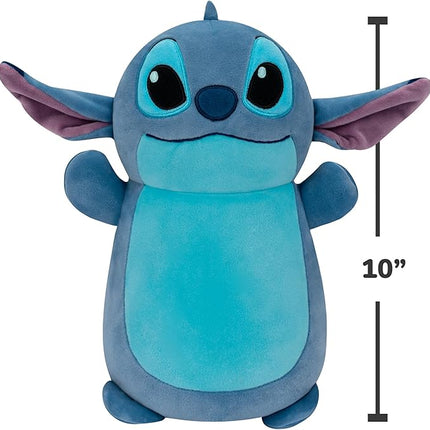 Squishmallows Disney Original 10-Inch Stitch HugMees - Medium-Sized Ultrasoft Official Jazwares Plush