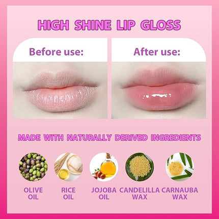 Barbie Cosmetic Makeup Set for Girls with Super Sparkly Lip Gloss Nail Polish and Nail Stickers 11 Pieces, Perfect for Parties Sleepovers Makeovers, Birthday Holiday Gift, Ages 3+, By Townley Girl