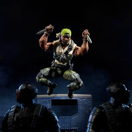 G.I. Joe Classified Series #150, Heavy Duty with Man-Portable Heavy Weapons System, Collectible Deluxe 6 Inch Action Figure Set with 30 Accessories