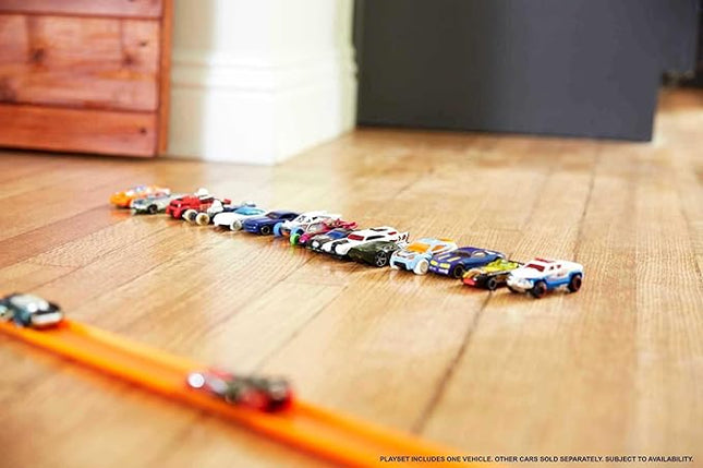 Hot Wheels Toy Cars or Trucks 10-Pack, Amazon Set of 10 1:64 Scale Vehicles for Kids & Collectors (Styles May Vary)