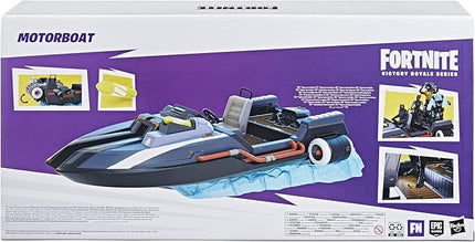 FORTNITE Hasbro Victory Royale Series Motorboat Deluxe Collectible Vehicle with Accessories, 19.6-inch