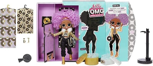 L.O.L. Surprise! LOL Surprise OMG 24K D.J. Fashion Doll with 20 Surprises