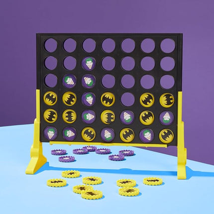 Connect 4 Batman Game | Batman-Themed 4 in a Row Game | Ages 6 and Up| for 2 Players | Strategy Board Games for Kids and Families (Amazon Exclusive)