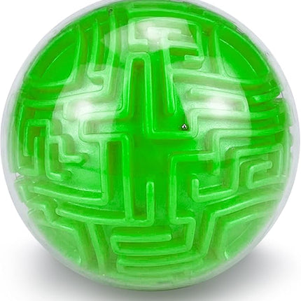 YongnKids Amaze 3D Memory Sequential Maze Ball Puzzle Toy Gifts for Kids Adults - Challenges Game Lover Tiny Balls Brain Teasers Game (Green)