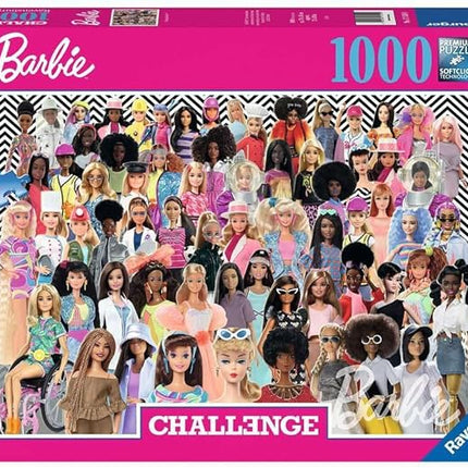 Ravensburger Barbie Jigsaw Puzzle for Adults and Kids Age 12 Years Up - 1000 Piece Challenge Edition