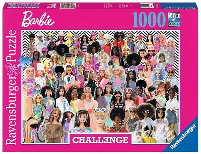 Ravensburger Barbie Jigsaw Puzzle for Adults and Kids Age 12 Years Up - 1000 Piece Challenge Edition