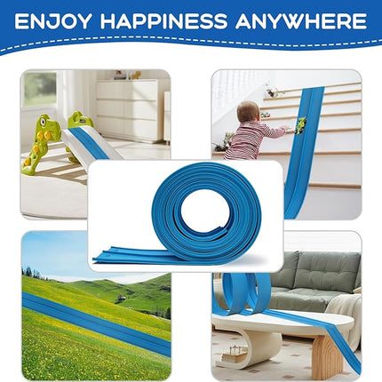 Flexible Track 16.4 Ft Starter Set, Flexible Race Car Ramp Track for Ages 3 & Up with Suction Cups Compatible with Hot Wheels and Diecast 1/64th Cars