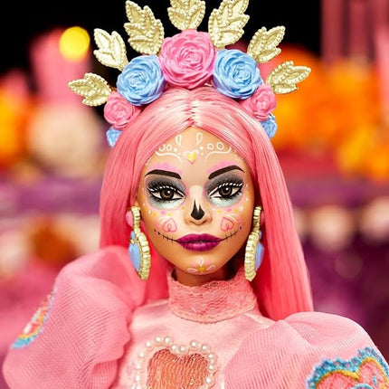 Barbie 2023 Día De Muertos x Pink Magnolia Doll Limited Edition, HJX16